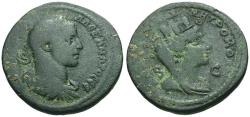 Ancient Coins - Severus Alexander (AD 222-235). Seleucis and Pieria. Antiochia ad Orontem Æ32 / Bust of Tyche