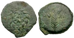 Ancient Coins - Judaea. Roman Procutrators. Valerius Gratus (AD 15-26) Æ Prutah
