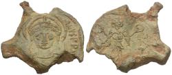 Ancient Coins - Byzantine Empire. Justinian I (AD 527-565) Pb seal