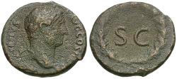 Ancient Coins - Hadrian (AD 117-138) Æ As / SC