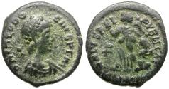 Ancient Coins - Theodosius I (AD 379-395) Æ4 / Victory