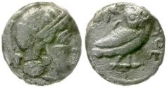 Ancient Coins - Baktria. Local Coinages AR Hemidrachm / Owl