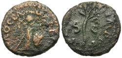 Ancient Coins - Nero (AD 54-68) Æ Quadrans / Cippus
