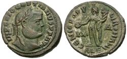 Ancient Coins - Diocletian (AD 284-305) Æ Follis / Genius
