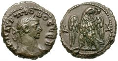 Ancient Coins - Probus (AD 276-282). Egypt. Alexandria Æ Tetradrachm / Eagle