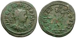 Ancient Coins - Carinus (AD 283-285) Æ Antoninianus / Genius