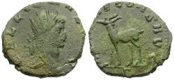 Ancient Coins - Gallienus, sole reign (AD 260-268) Æ Antoninianus / Antelope