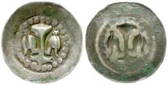 World Coins - France. Provincial. Alsace. Strasbourg. Anonymous AR Bracteate Pfennig