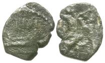 Ancient Coins - Phoenicia. Sidon. 'Abd'ashtart (Straton) II (342-333 BC) AR 1/16 Shekel