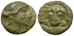 Ancient Coins - Ionia. Samos Æ13 / Lion