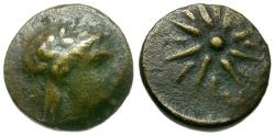Ancient Coins - Mysia. Gambrion Æ10 / Star