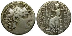 Ancient Coins - Seleukid Kings under Roman Rule. Philip I Philadelphos (95-75 BC). Posthumous AR Tetradrachm