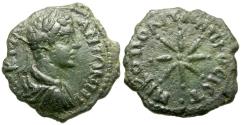 Ancient Coins - Caracalla (AD 198-217). Moesia Inferior. Nicopolis ad Istrum Æ18 / Star