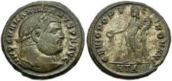 Ancient Coins - Maximian (AD 286-305) Æ Follis / Genius
