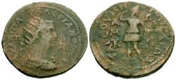 Ancient Coins - Valerian I (AD 253-260). Cilicia. Tarsos Æ32 / Artemis