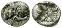 Ancient Coins - Ionia. Miletos AR/Æ Fourrée 1/12 Stater