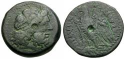 Ancient Coins - Ptolemaic Kings of Egypt. Ptolemy II Philadelphos (285-246 BC) Æ19
