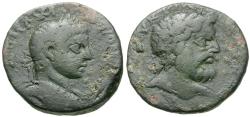 Ancient Coins - Elagabalus (AD 218-222). Phoenicia. Sidon &#198;20 / Zeus