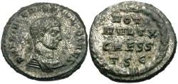 Ancient Coins - Crispus, Caesar (AD 317-326) Silvered Æ3 / Votive