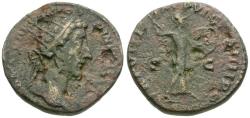 Ancient Coins - Commodus (AD 177-192) Æ Dupondius / Minerva