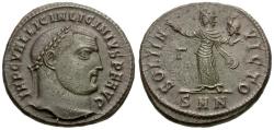 Ancient Coins - Licinius I (AD 308-324) Æ Follis / Sol