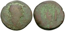 Ancient Coins - Trajan (AD 98-117). Egypt. Alexandria Æ Drachm / Isis