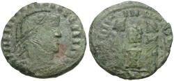 Ancient Coins - Constantine I the Great (AD 310-337) Imitative Æ3 / VLLP