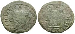 Ancient Coins - Constantine I the Great (AD 306-337). Imitative Æ3 / VLLP