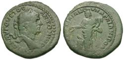 Ancient Coins - Caracalla (AD 198-217). Moesia Inferior. Marcianopolis. Quintilianus, magistrate Æ26 / Homonoia