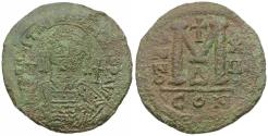 Ancient Coins - *Sear 163* Byzantine Empire. Justinian I (AD 527-565) Æ 39mm Follis