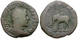 Ancient Coins - Philip I (AD 244-249) Æ Sestertius / Elephant