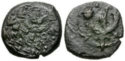 Ancient Coins - Judaea. Hasmonean. Alexander Jannaeus (103-76 BC) Æ Prutah