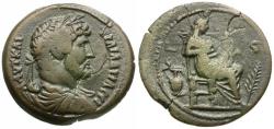 Ancient Coins - Hadrian (AD 117-138). Egypt. Alexandria Æ Diobol / Isis and Harpokrates