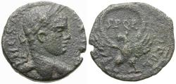 Ancient Coins - Severus Alexander (AD 222-235). Samaria. Caesarea Maritima &#198;22 / SPQR