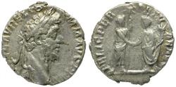 Ancient Coins - Commodus (AD 177-192) AR Denarius / Felicitas