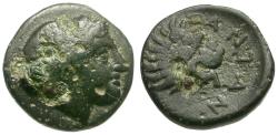 Ancient Coins - Troas. Antandros Æ9 / Lion