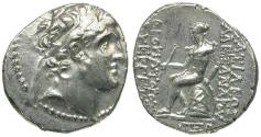Ancient Coins - Seleukid Kings. Alexander I Balas (152-145 BC) AR Drachm