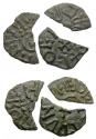 World Coins - Anglo-Saxon. Kings of Northumbria. Three (3) Partial &#198; Styca