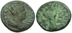 Ancient Coins - Valerian I (AD 253-260). Cilicia. Anazarbus Æ24 / Tyche
