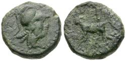 Ancient Coins - Cilicia. Aigeai Æ20 / Goat