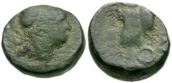 Ancient Coins - Seleukid Kings. Antiochos I Soter (281-261 BC) Æ17 / Trophy