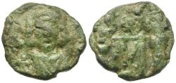 Ancient Coins - *Sear 1103* Byzantine Empire. Constans II (AD 641-668) Æ Follis