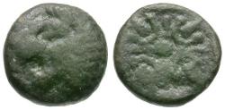 Ancient Coins - Ionia. Miletos. Dynasts of Hekatomnos Æ9 / Lion