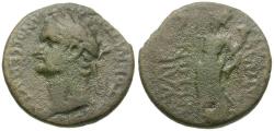 Ancient Coins - Domitian (AD 81-96). Seleucis and Pieria. Laodicea ad Mare Æ19 / Tyche