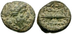 Ancient Coins - Seleukid Kings. Antiochos I Soter (281-261 BC) Æ20 / Thunderbolt