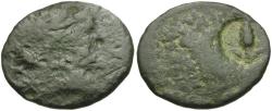 Ancient Coins - Greek Æ25 / Countermark