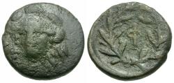Ancient Coins - Phokis. Federal coinage Æ14 / Ethnic in Wreath