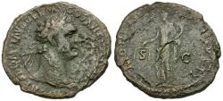 Ancient Coins - Domitian (AD 81-96) Æ As / Moneta