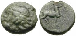 Ancient Coins - Thessaly. Magnetes Æ17 / Centaur