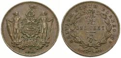 Ancient Coins - British North Borneo Cent